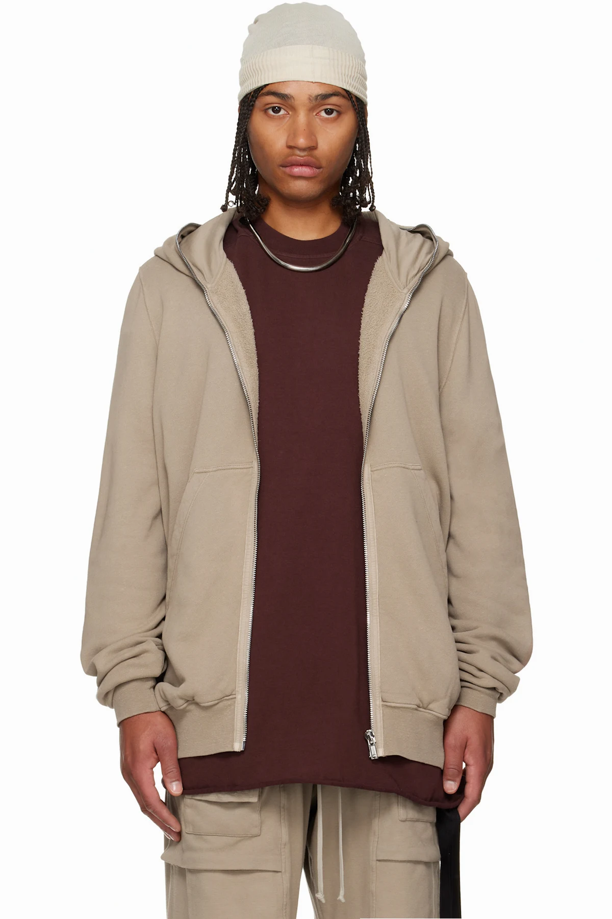 Taupe Concordians Jumbo Hoodie
