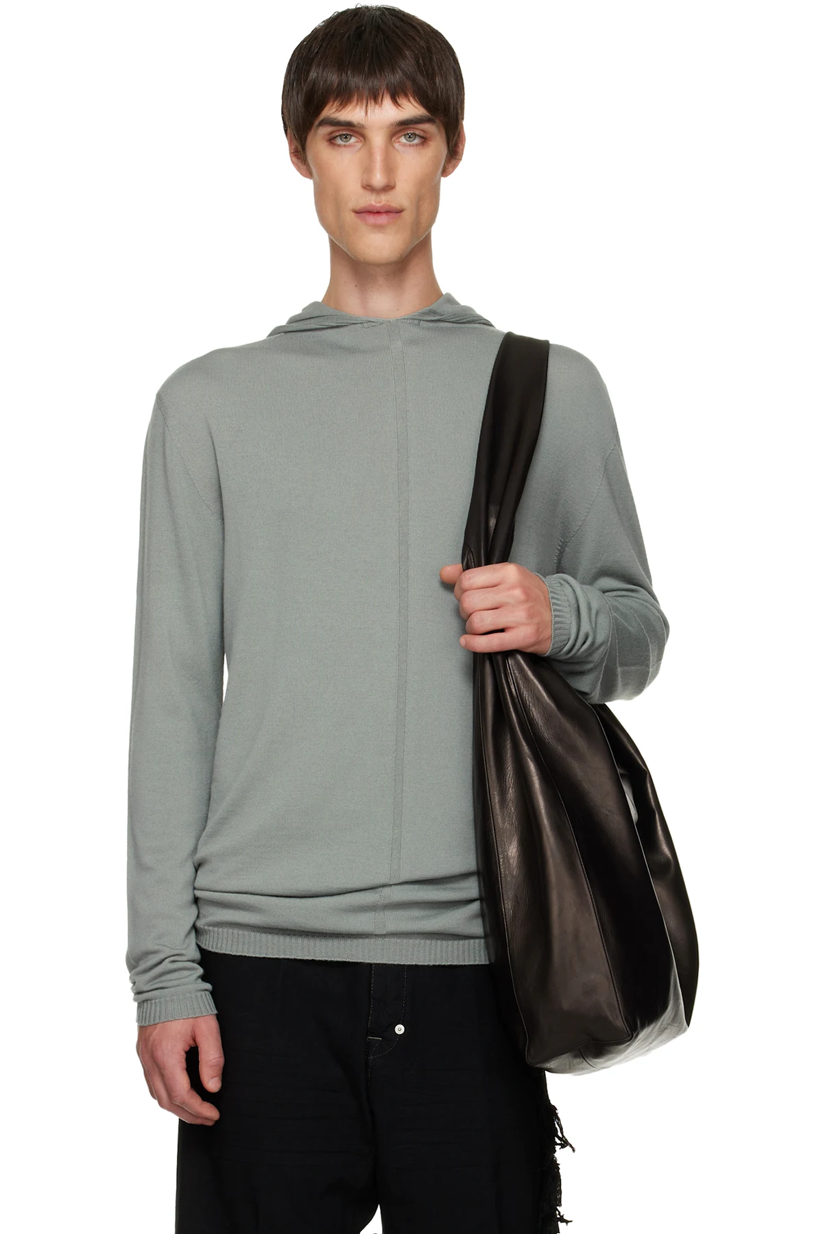 Gray Concordians Oversized Hoodie