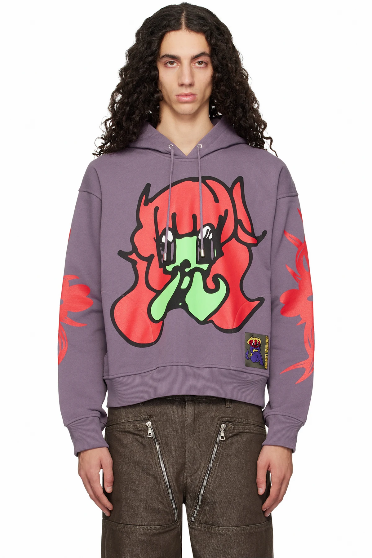 Purple Bashful Hoodie