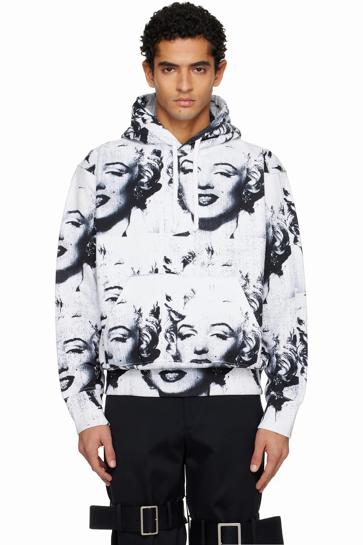 White Marilyn Hoodie