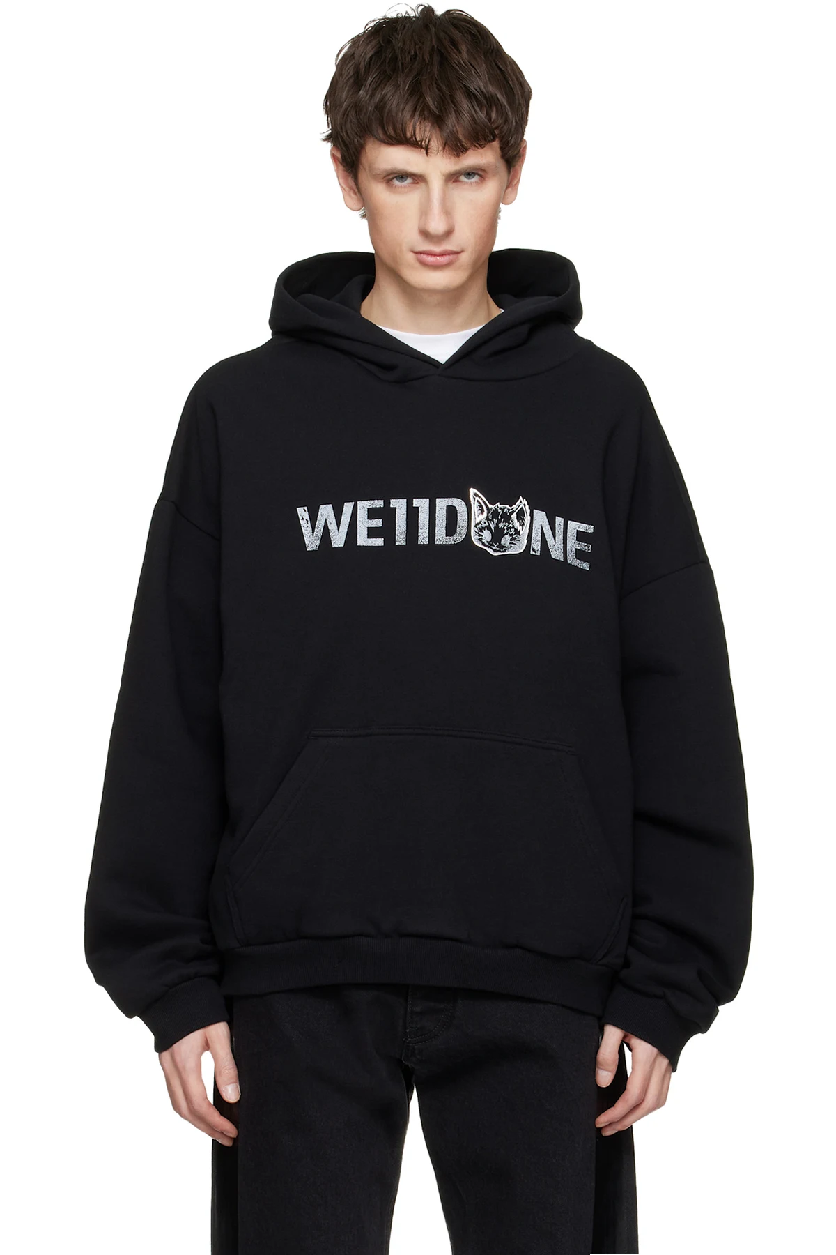 Black Amber Logo Hoodie