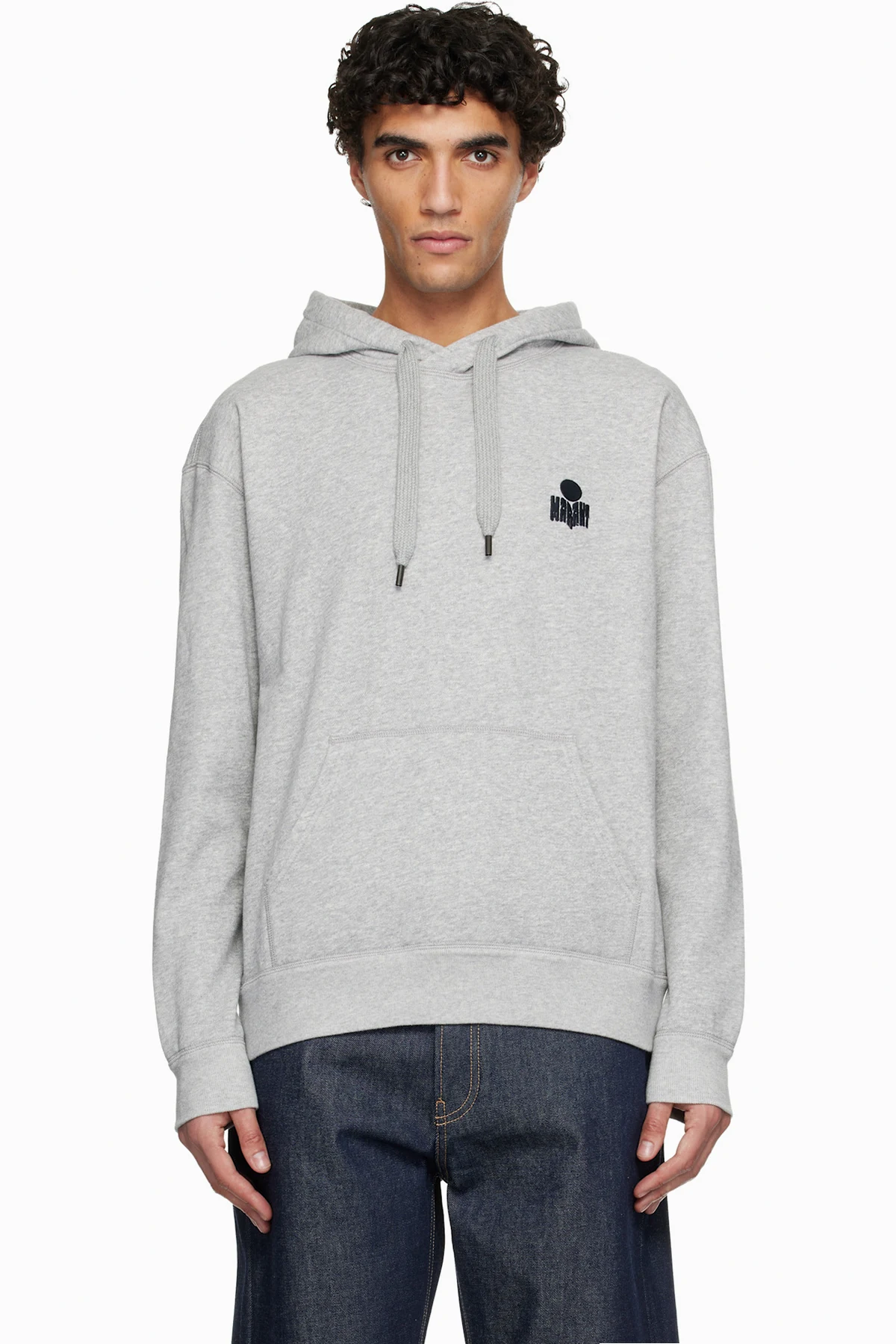 Gray Matte Hoodie