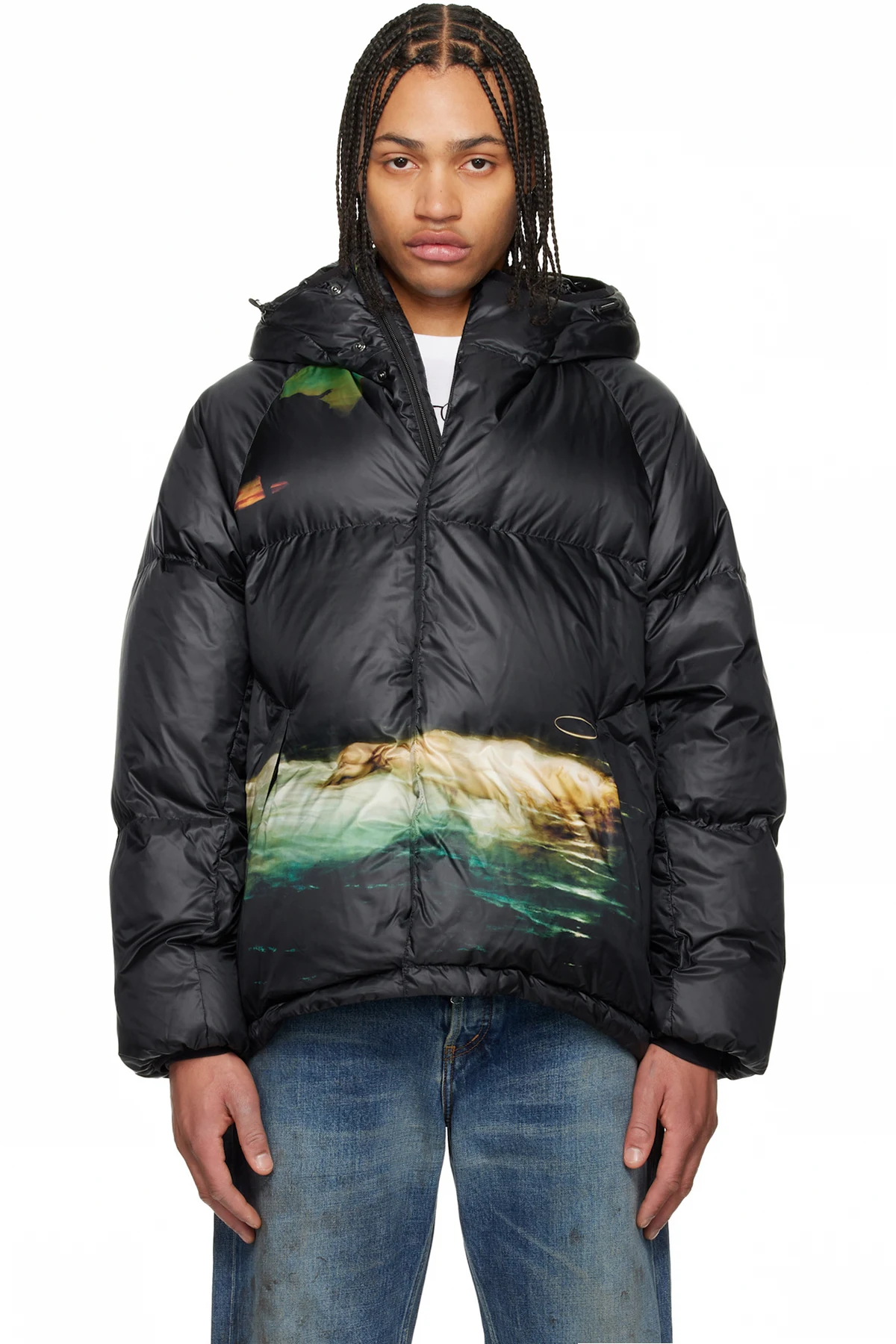 SSENSE Exclusive Black UC2E9204 Down Jacket