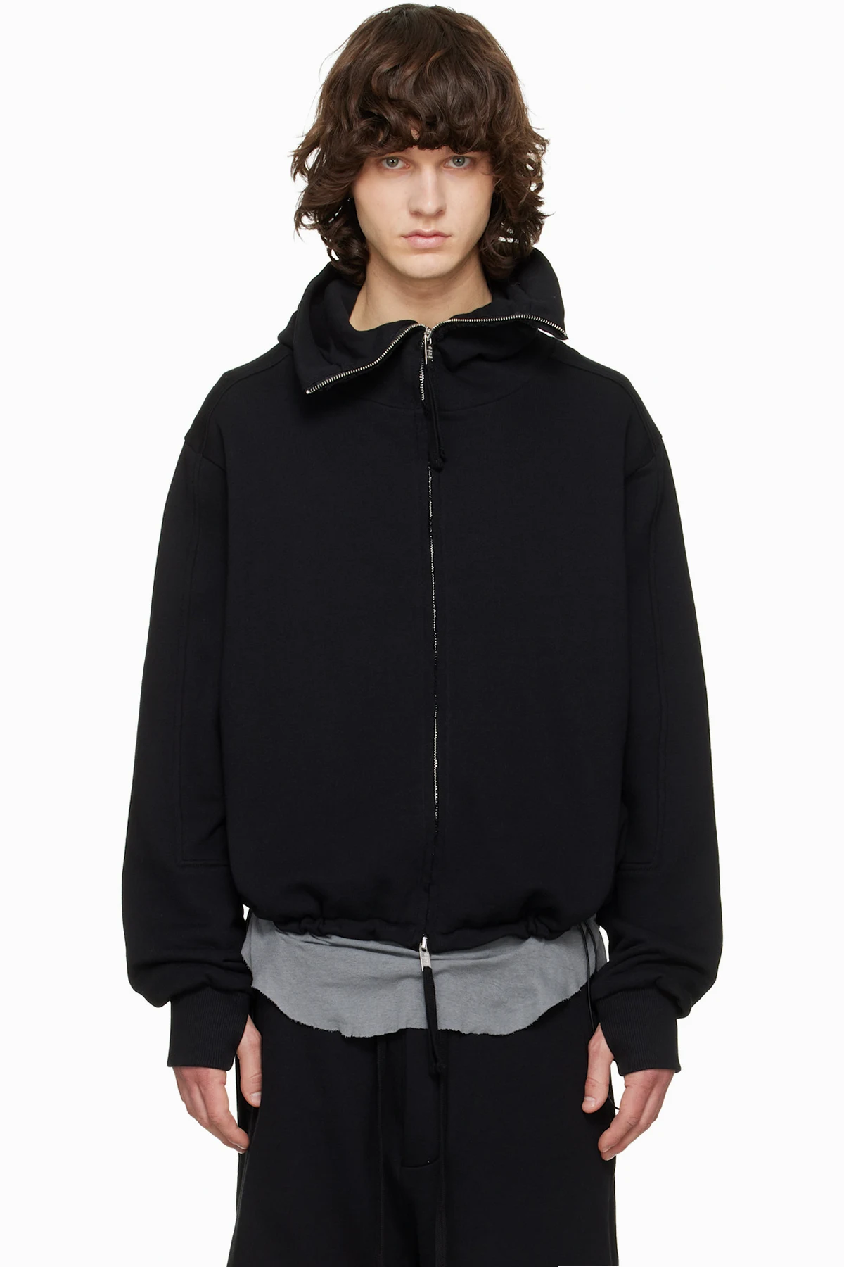 Black M SJ 695 Hoodie