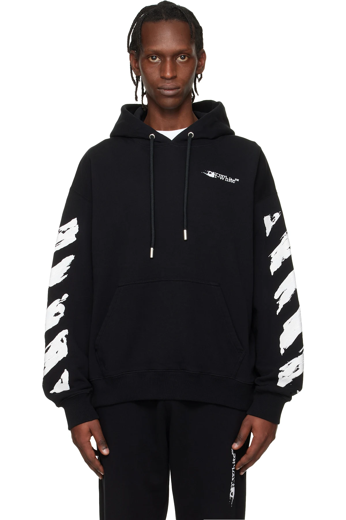 Black Ink Arrow Skate Hoodie