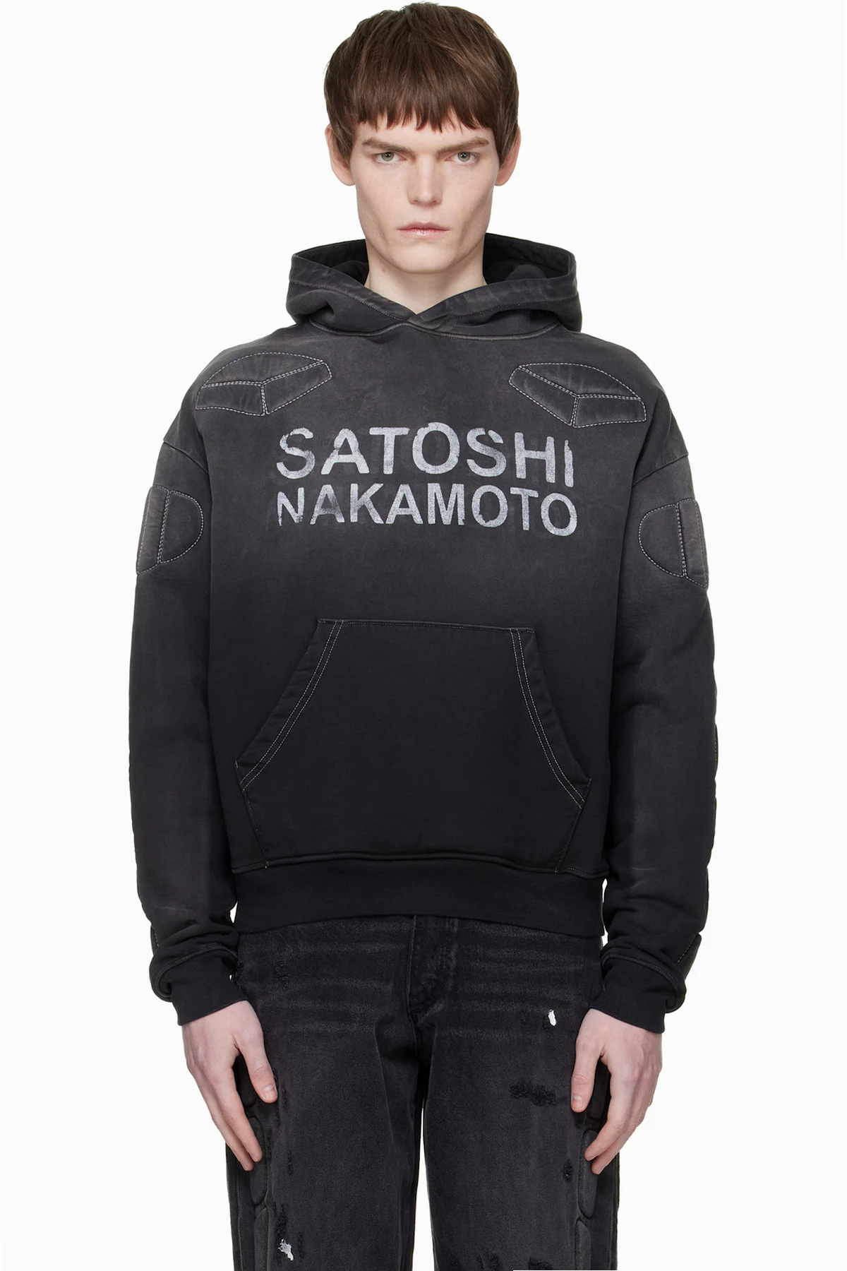 Black Moto Hoodie