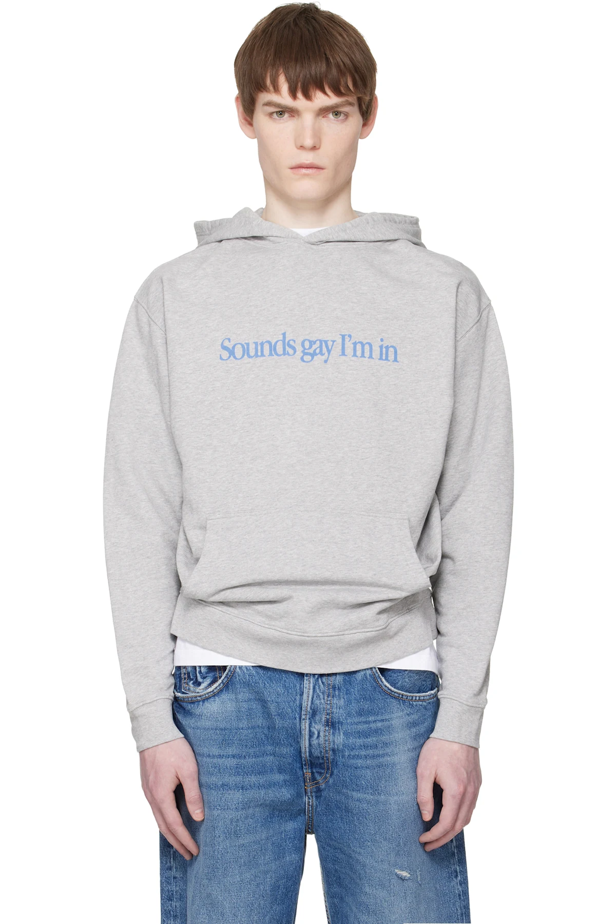 Gray Sadao Hasegawa 'Echoes of Eros' Hoodie