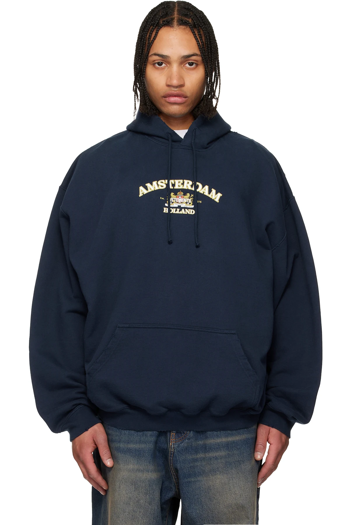Navy Holland Tourist Hoodie