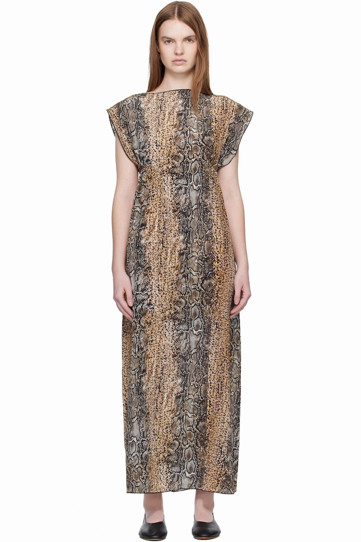 Beige Rema Maxi Dress