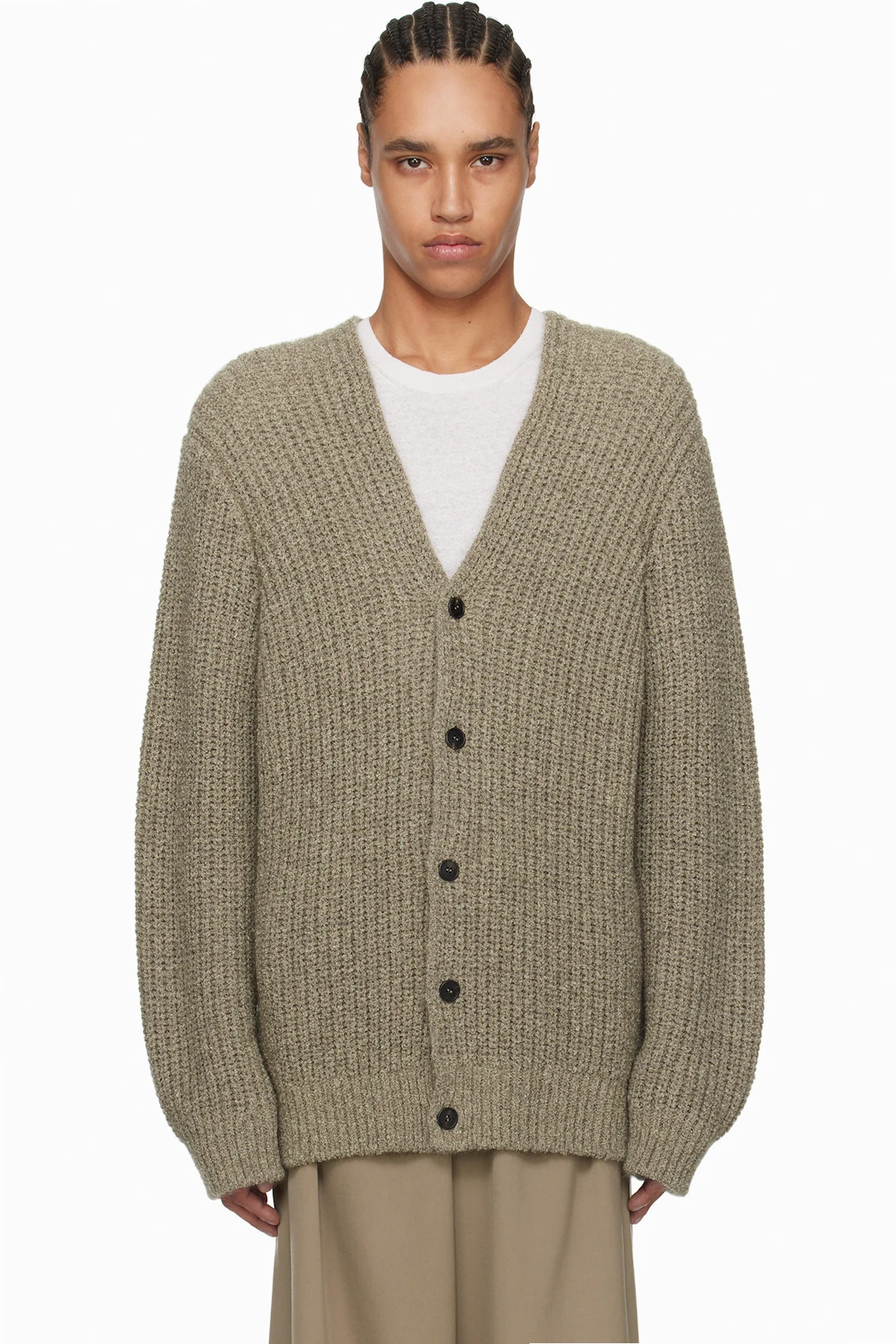 Khaki Gert Cardigan