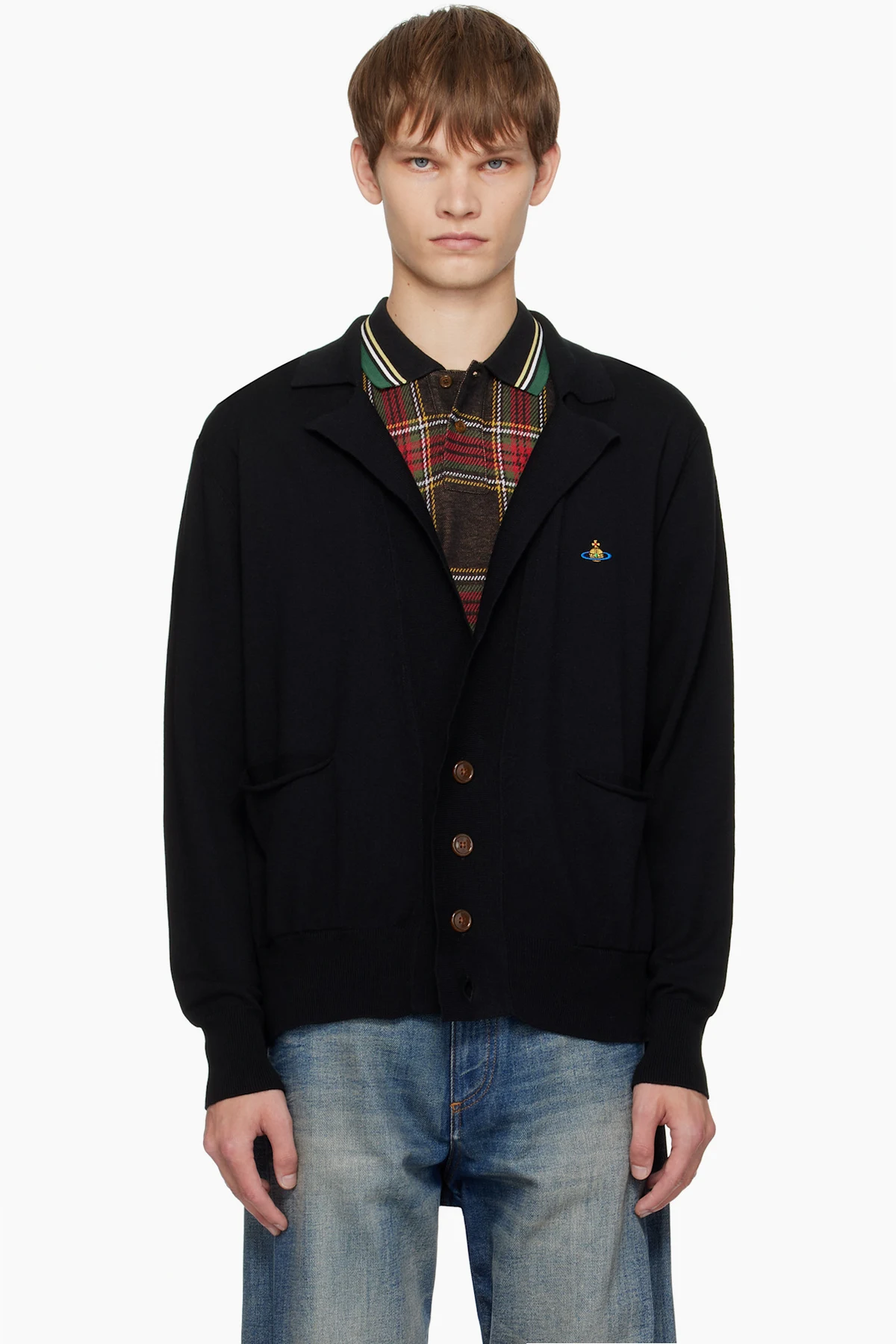 Black Samuel Cardigan