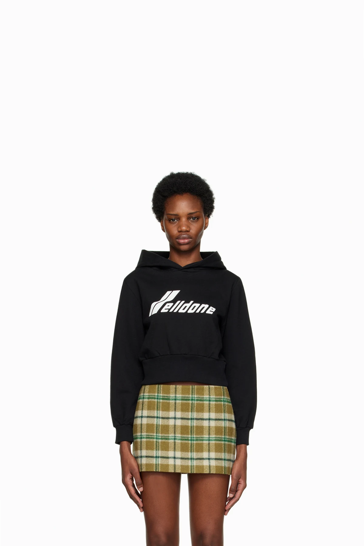 Black Lettering Hoodie