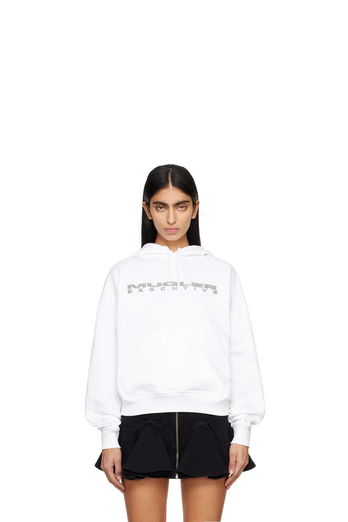 White Executive Hoodie