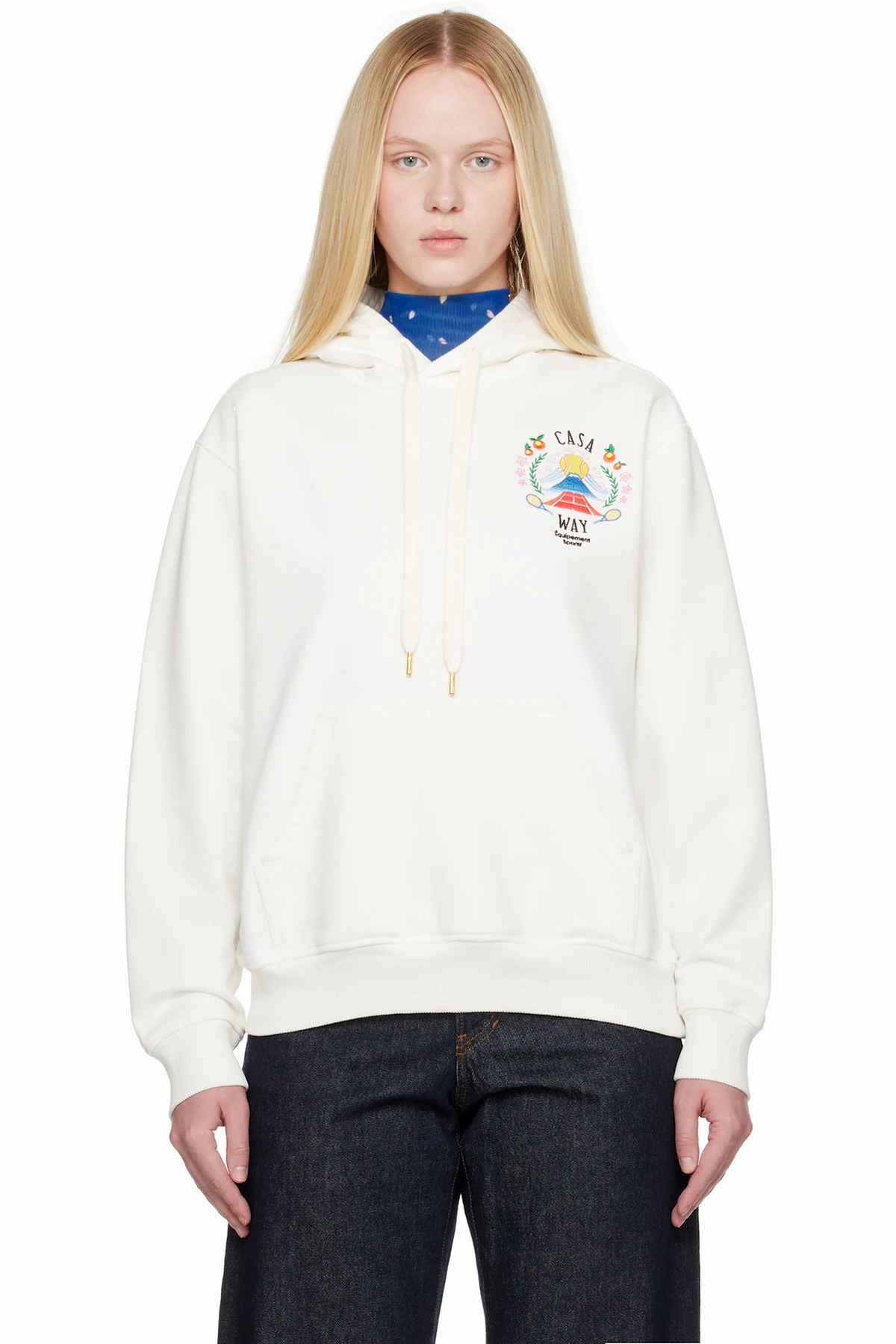 White 'Casa Way' Mountain Hoodie
