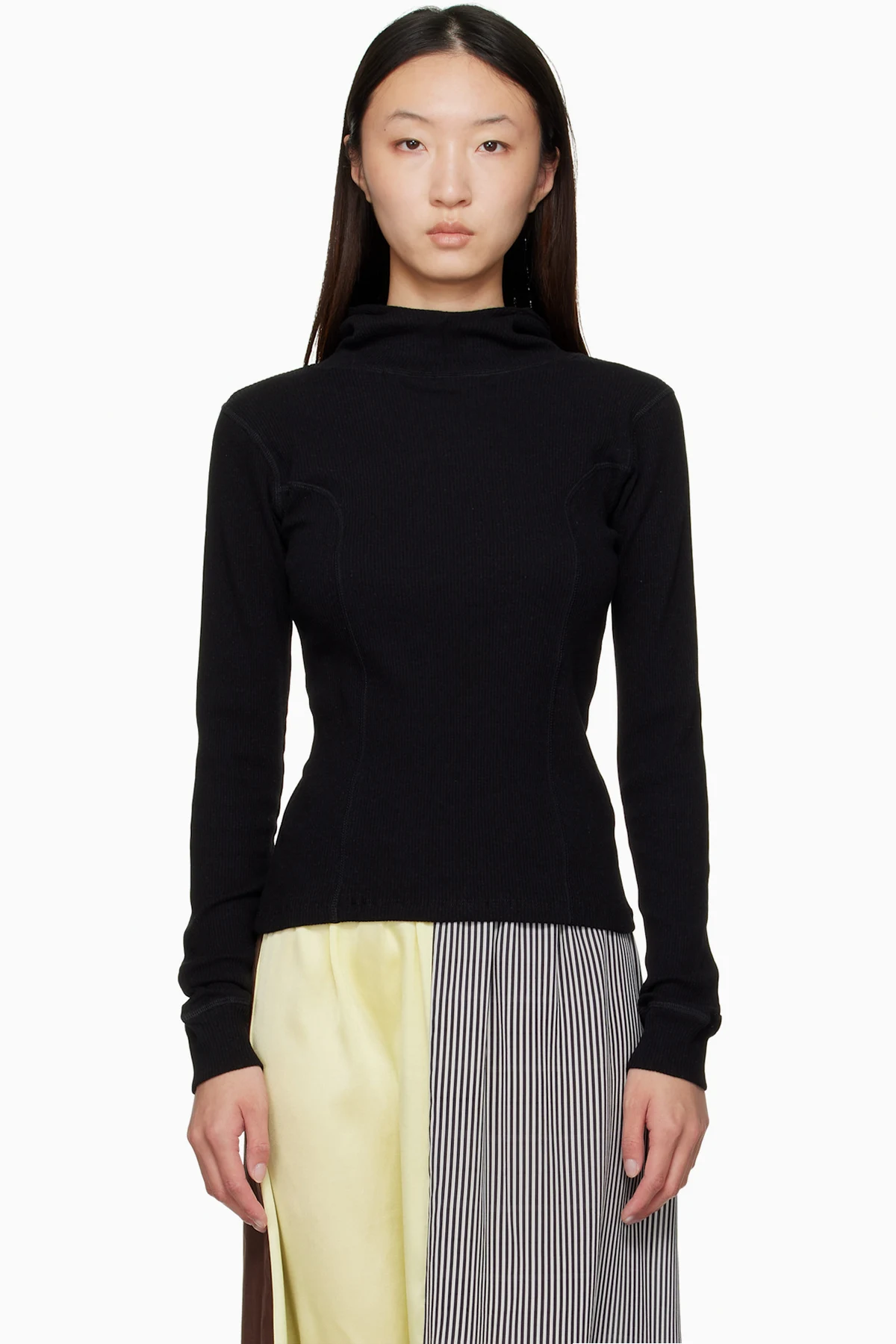 Black Hanifa Hoodie