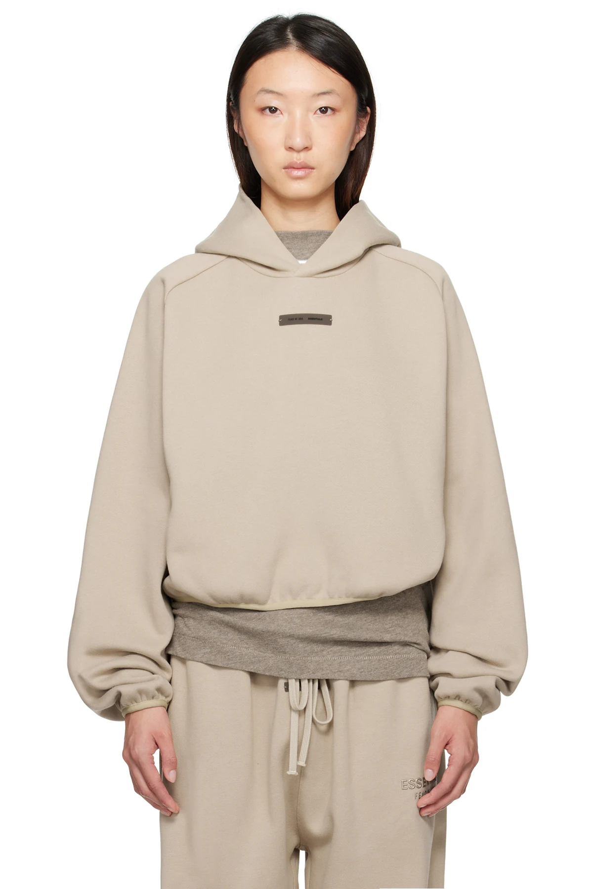 Taupe Modern Fit Hoodie