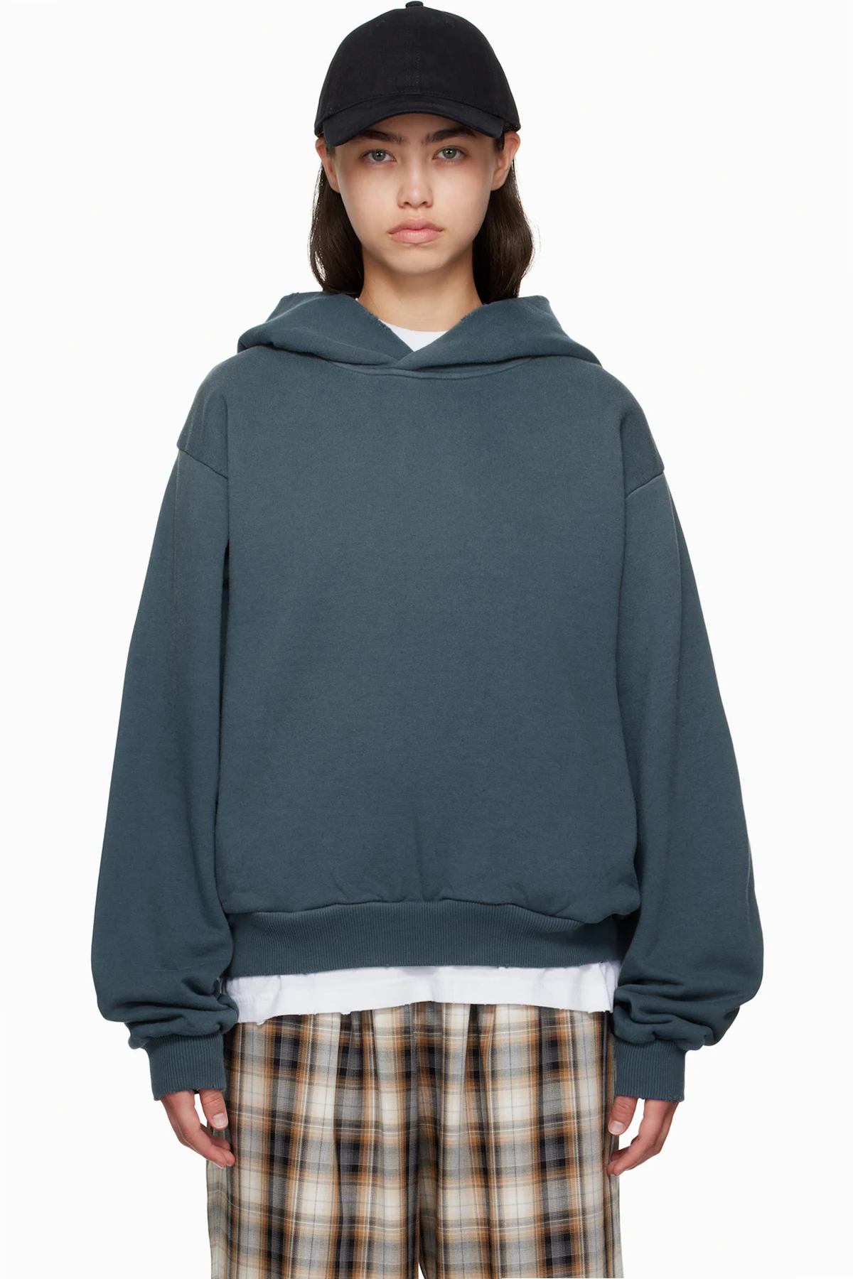 Blue Logo Hoodie