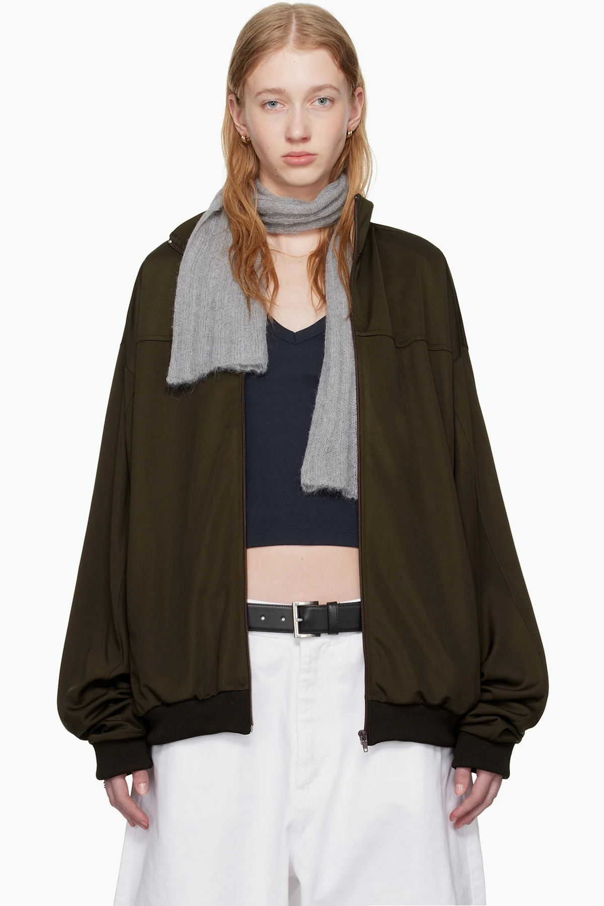 Brown Track Jacket