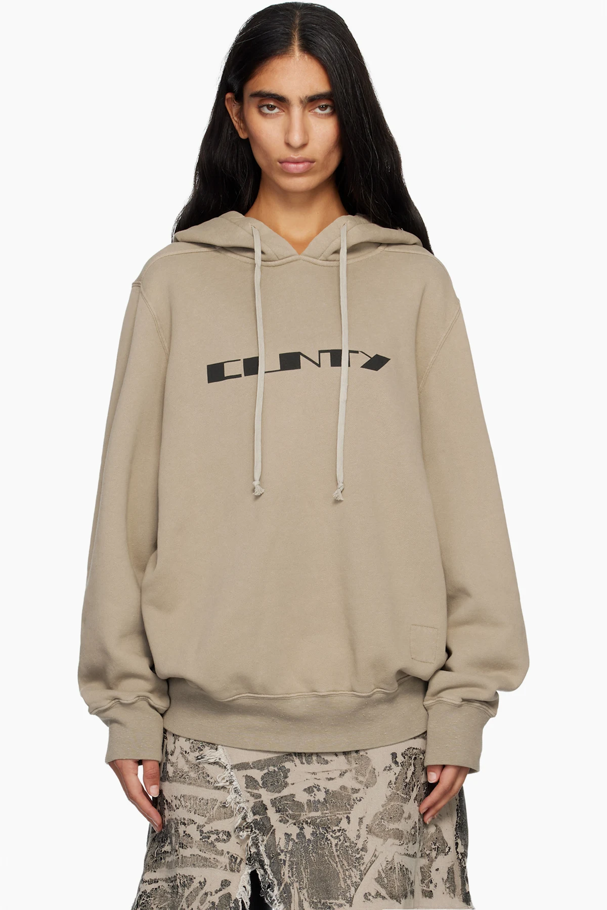 Taupe Concordians Oversized Hoodie