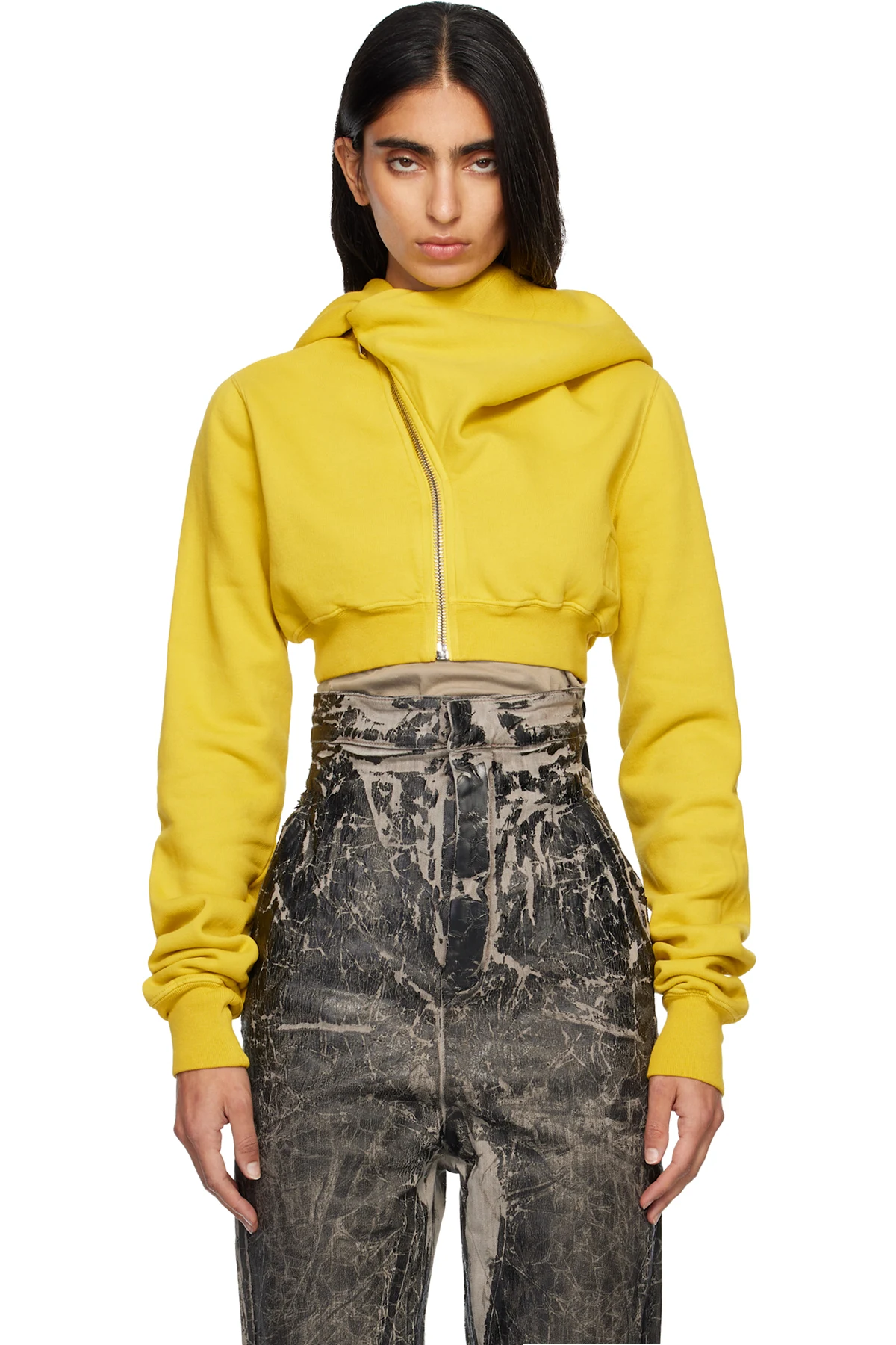 Yellow Concordians Micro Mountain Hoodie