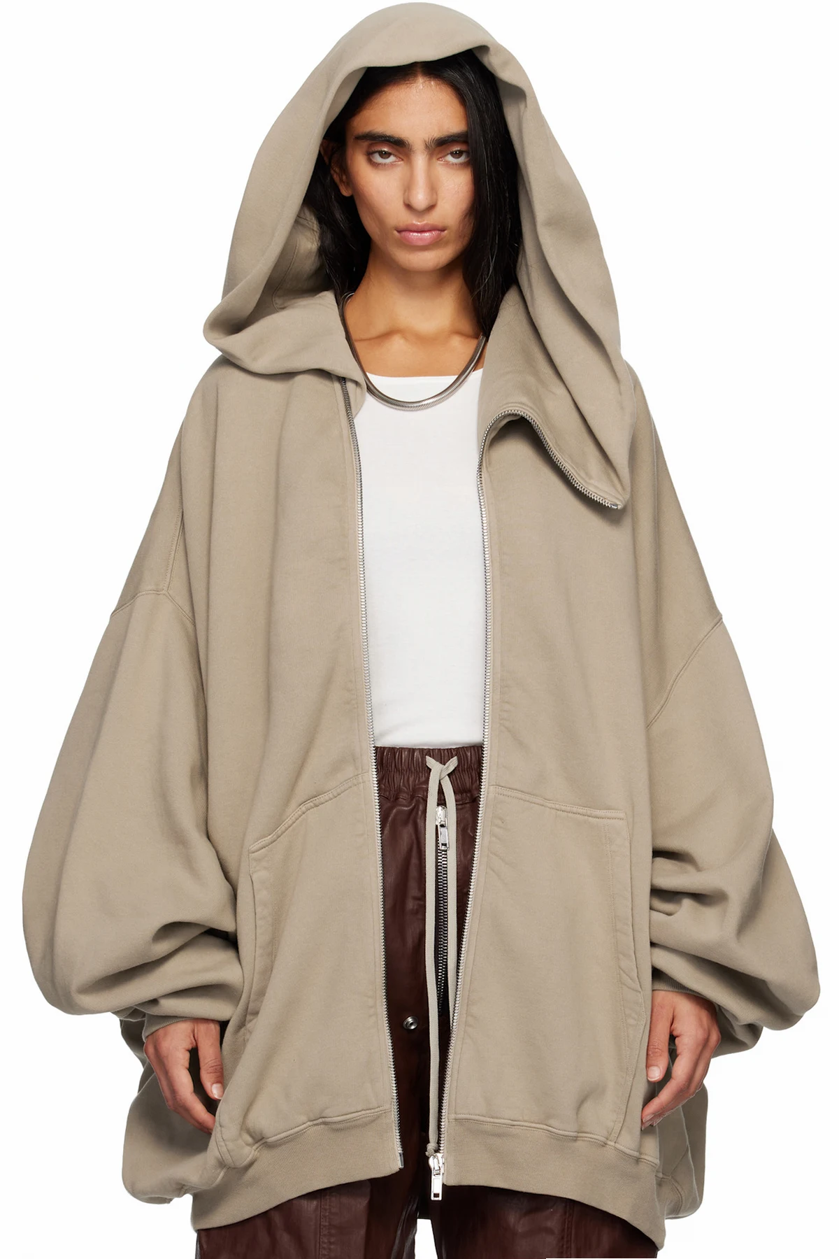 Taupe Concordians Megamountain Hoodie
