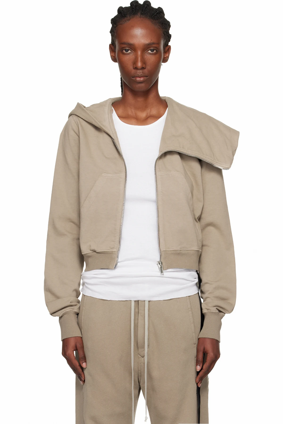 Taupe Concordians Mountain Hoodie