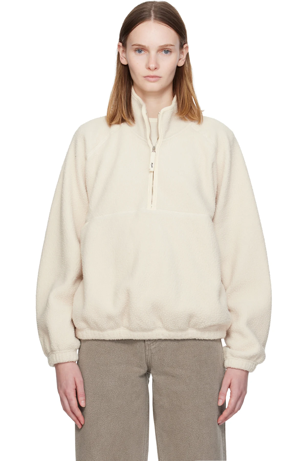 Off-White Woolly Fleece Sweater