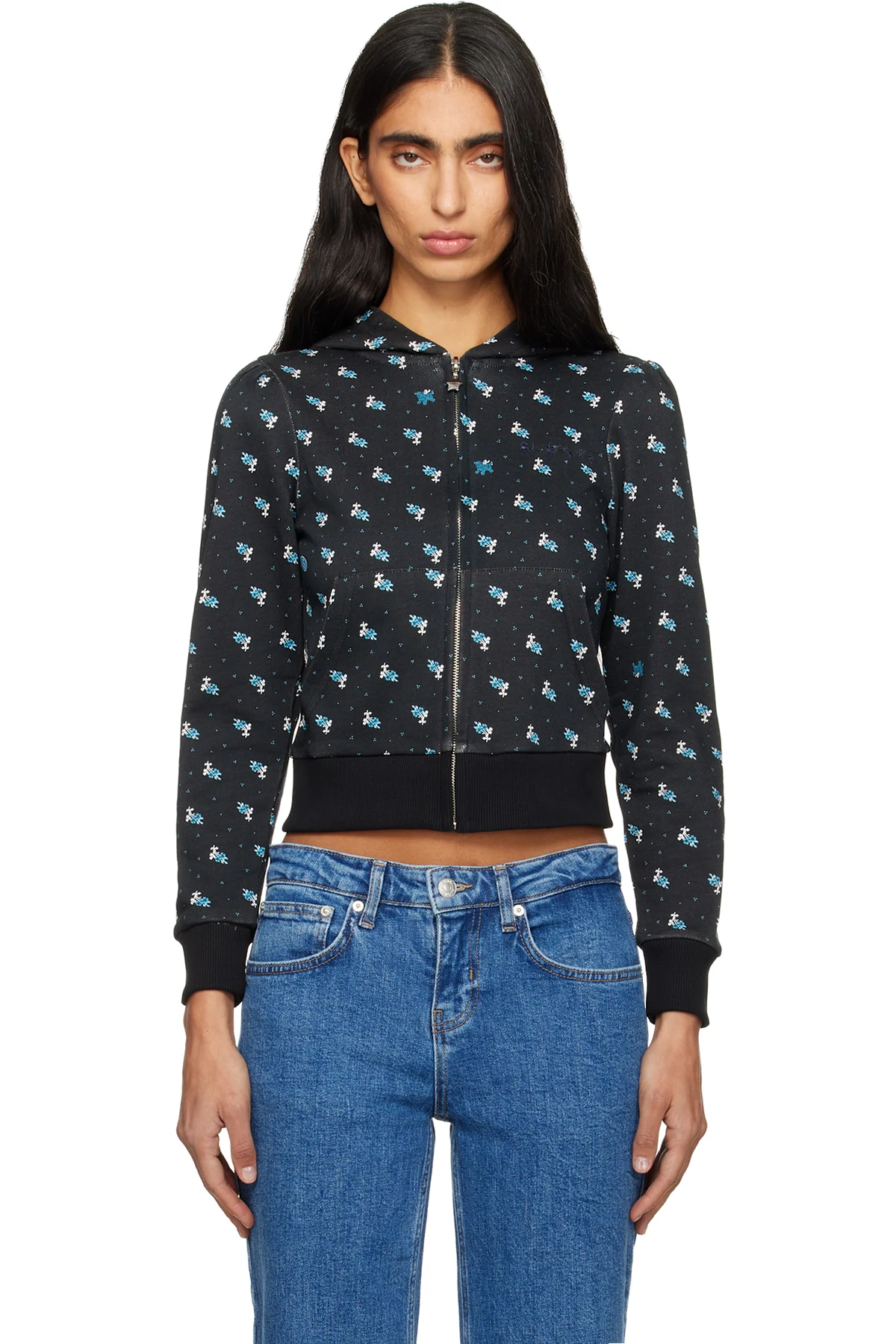 Navy Cardamom Hoodie