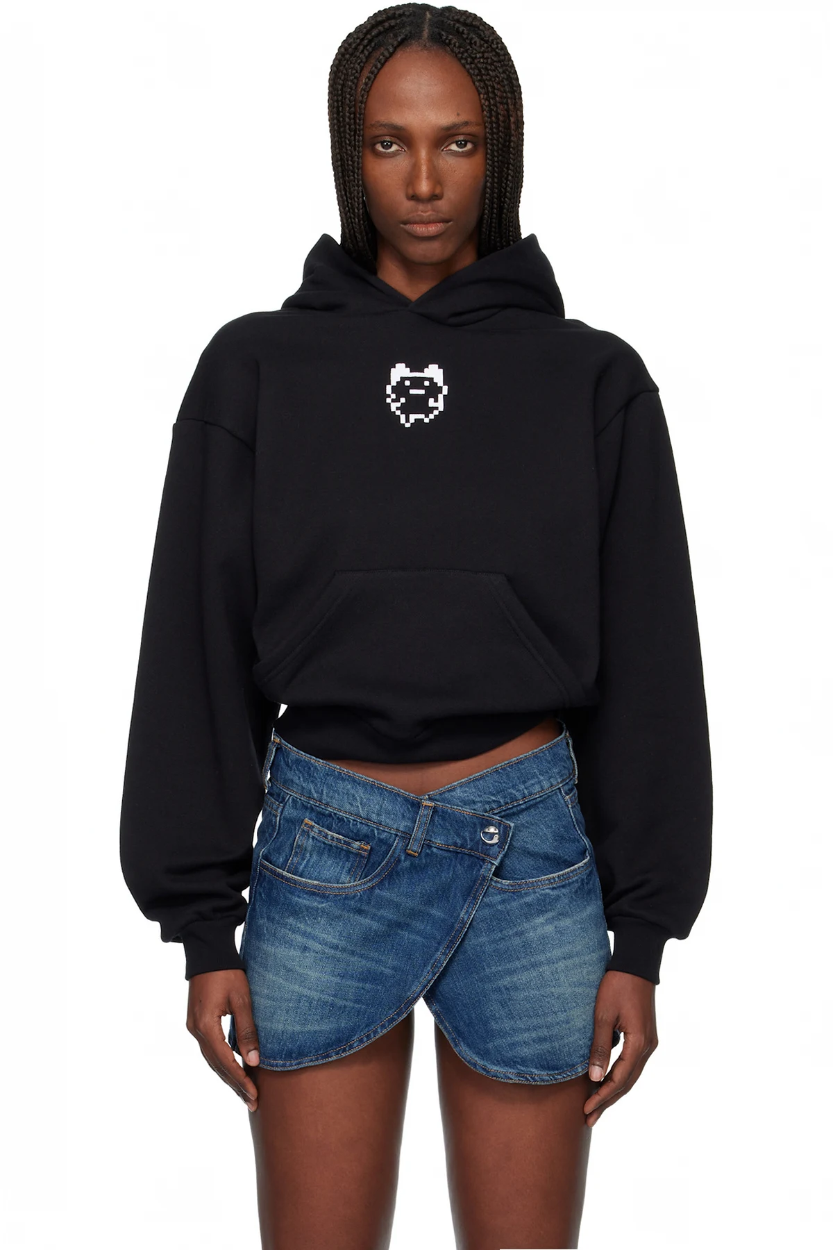 Black Tamagotchi Hoodie