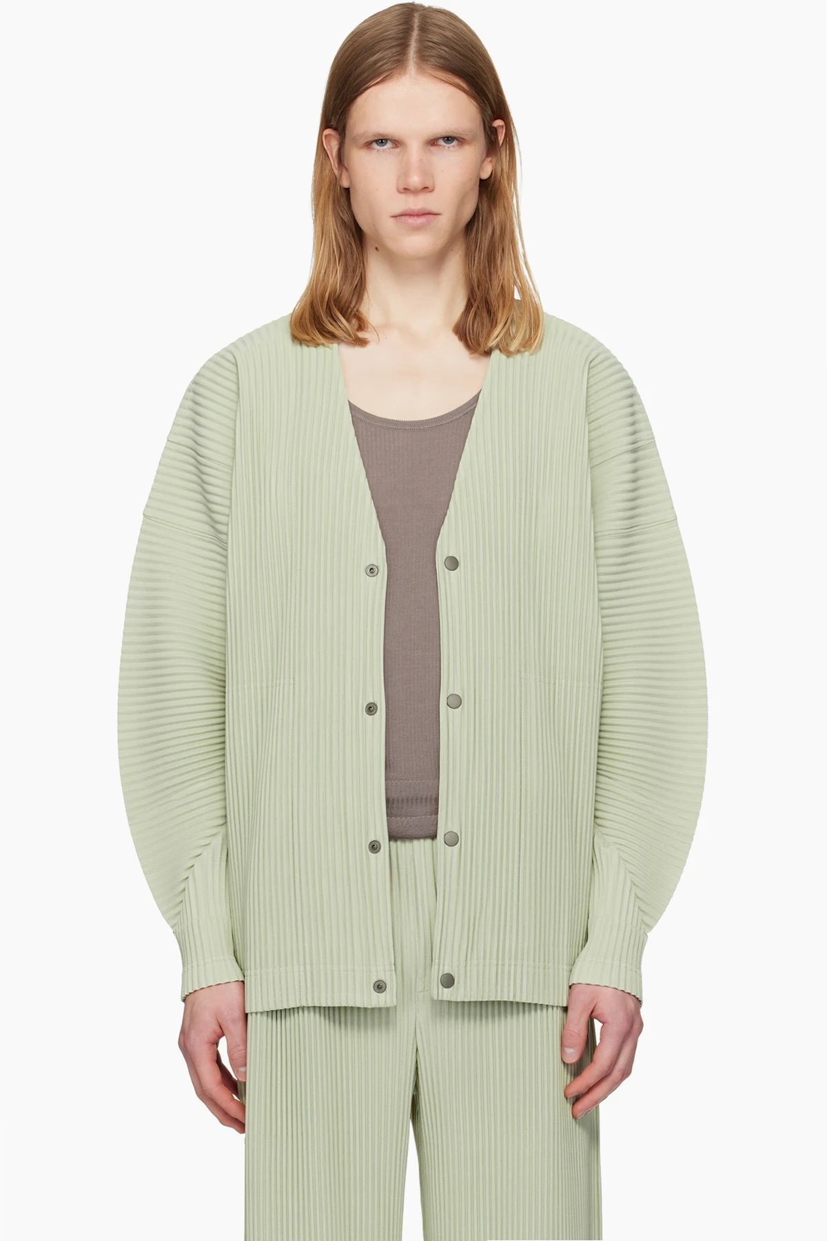Green Monthly Colors October Cardigan