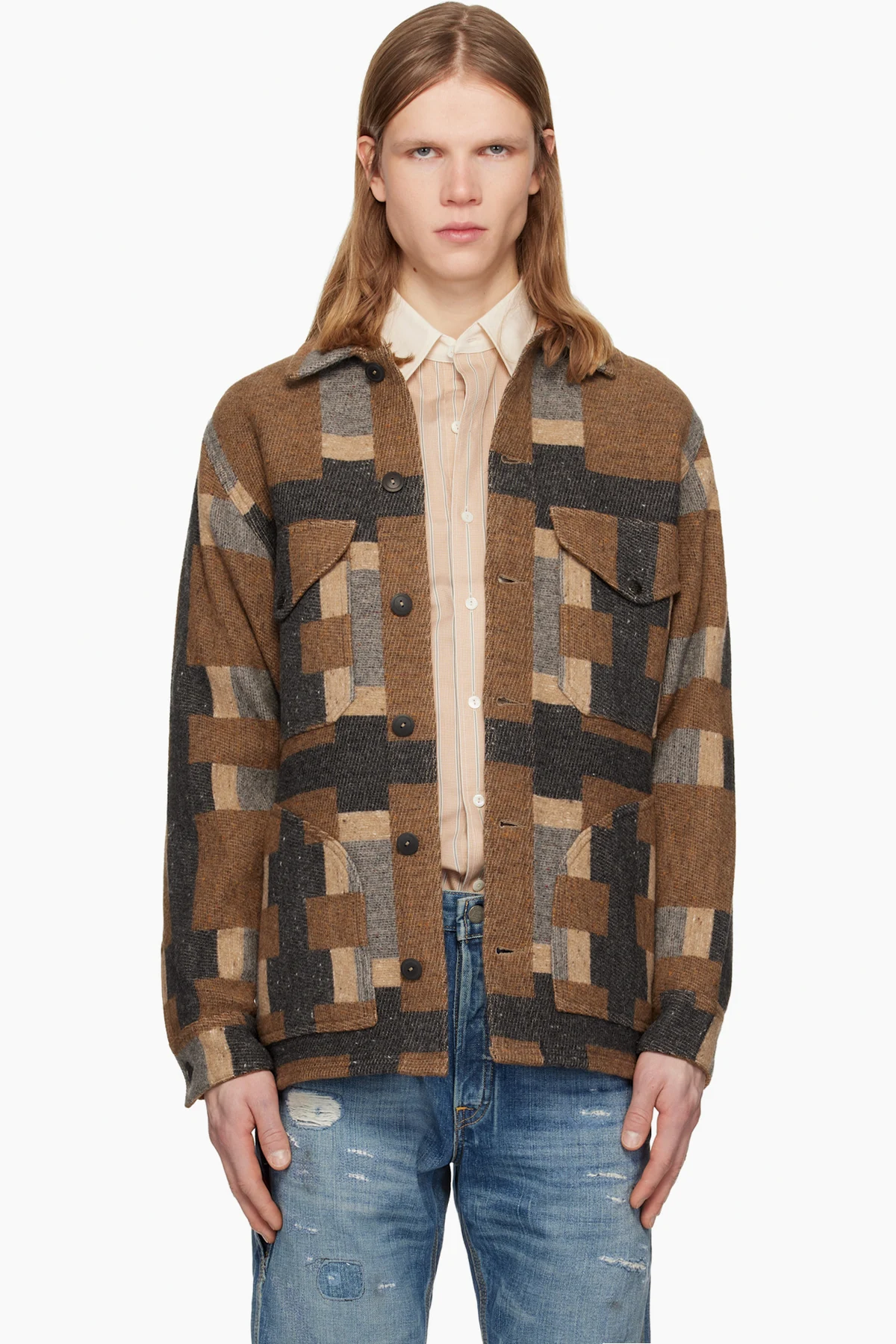 Brown Ashford Shirt Jacket