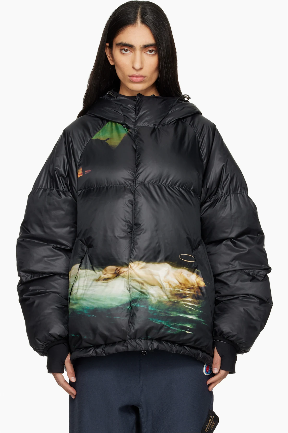 SSENSE Exclusive Black UC2E9204 Down Jacket