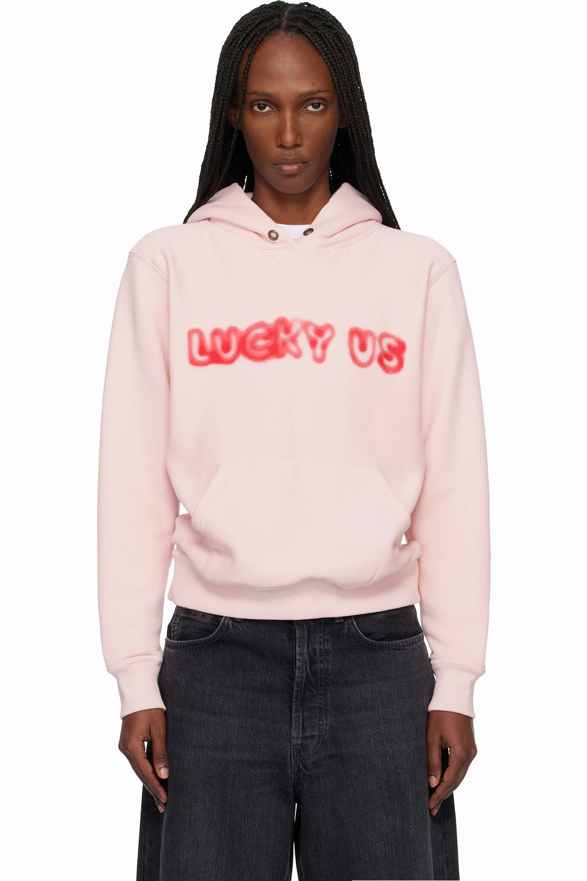 Pink Kenzo Paris 'KENZO Words' Hoodie
