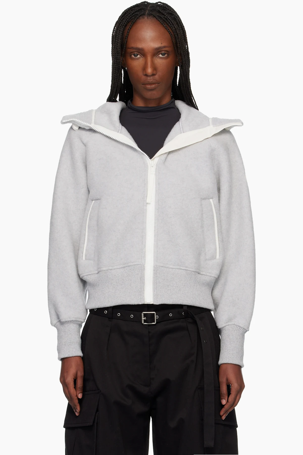 Gray 'White Label' Chilliwack Bomber Jacket