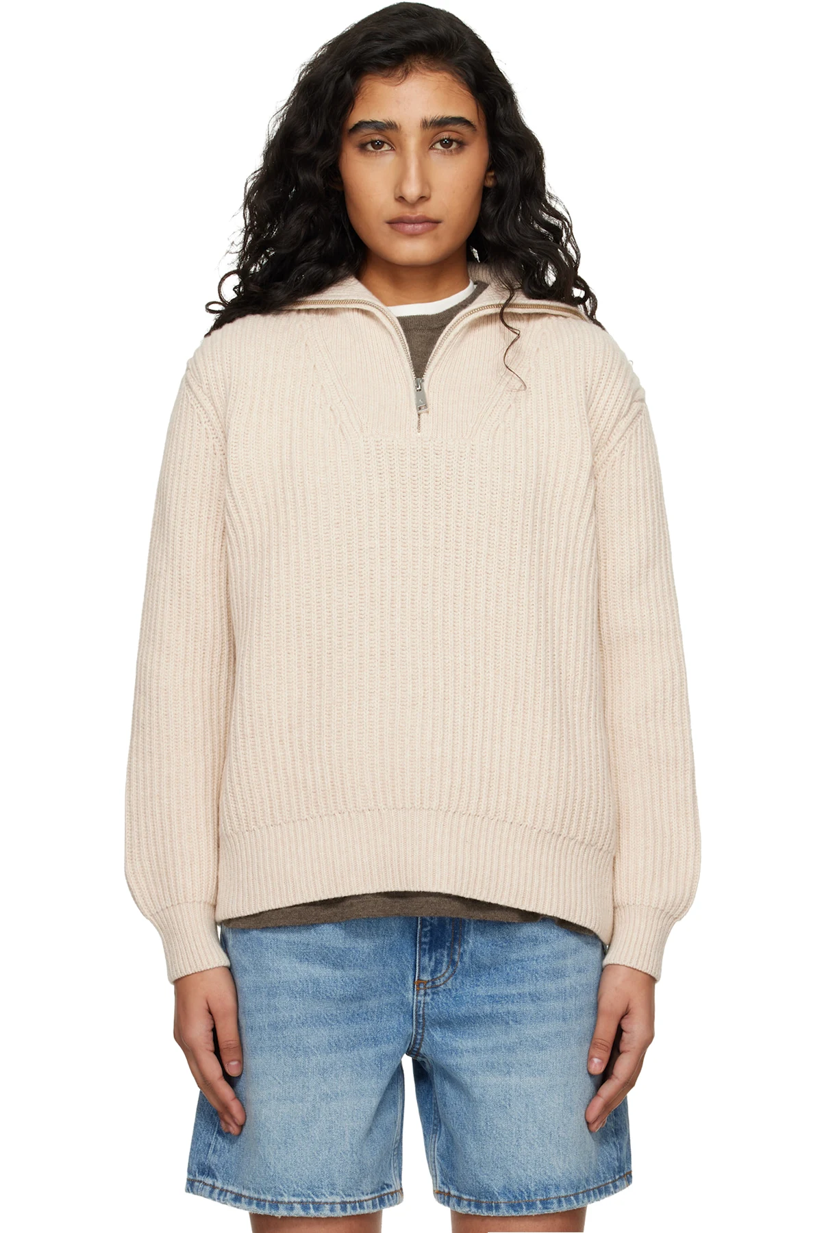 Beige Sammy Sweater