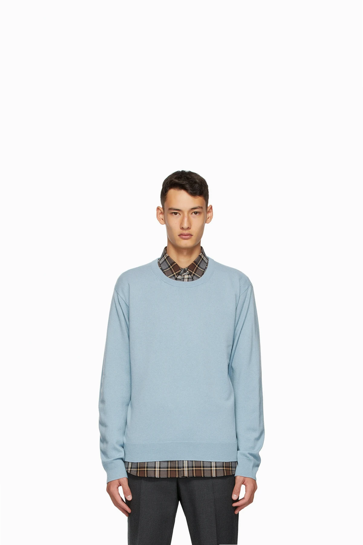 Blue Cashmere Sweater