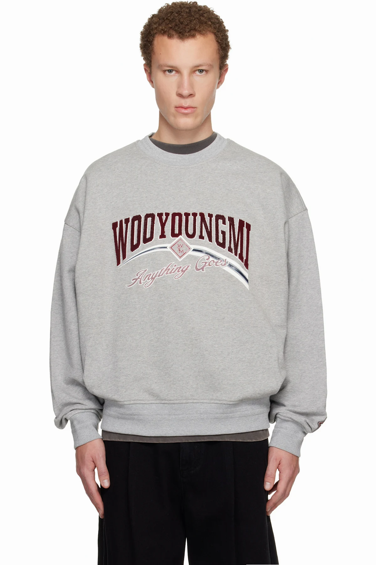 Gray Lenticular Logo Sweatshirt