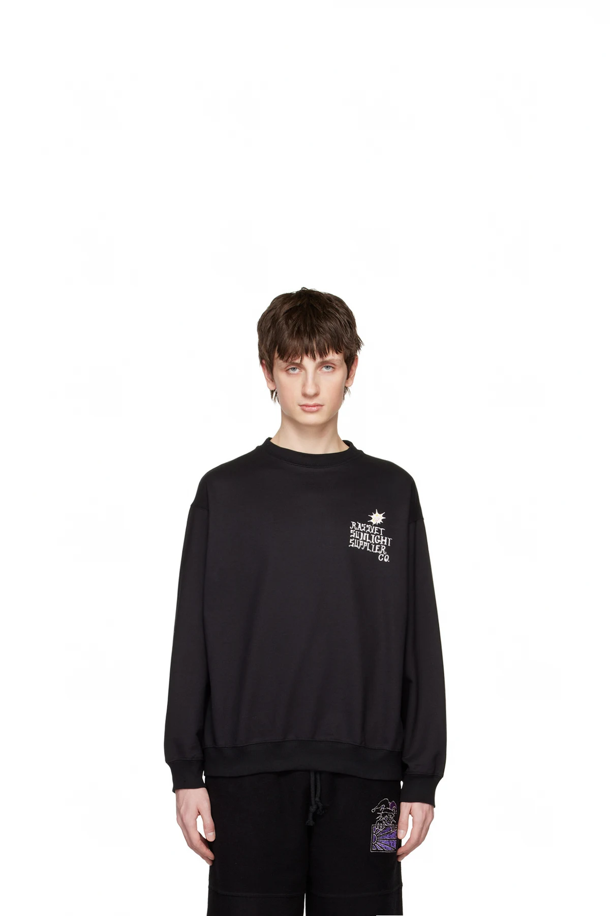 Black 'Sunlight Supplier' Sweatshirt