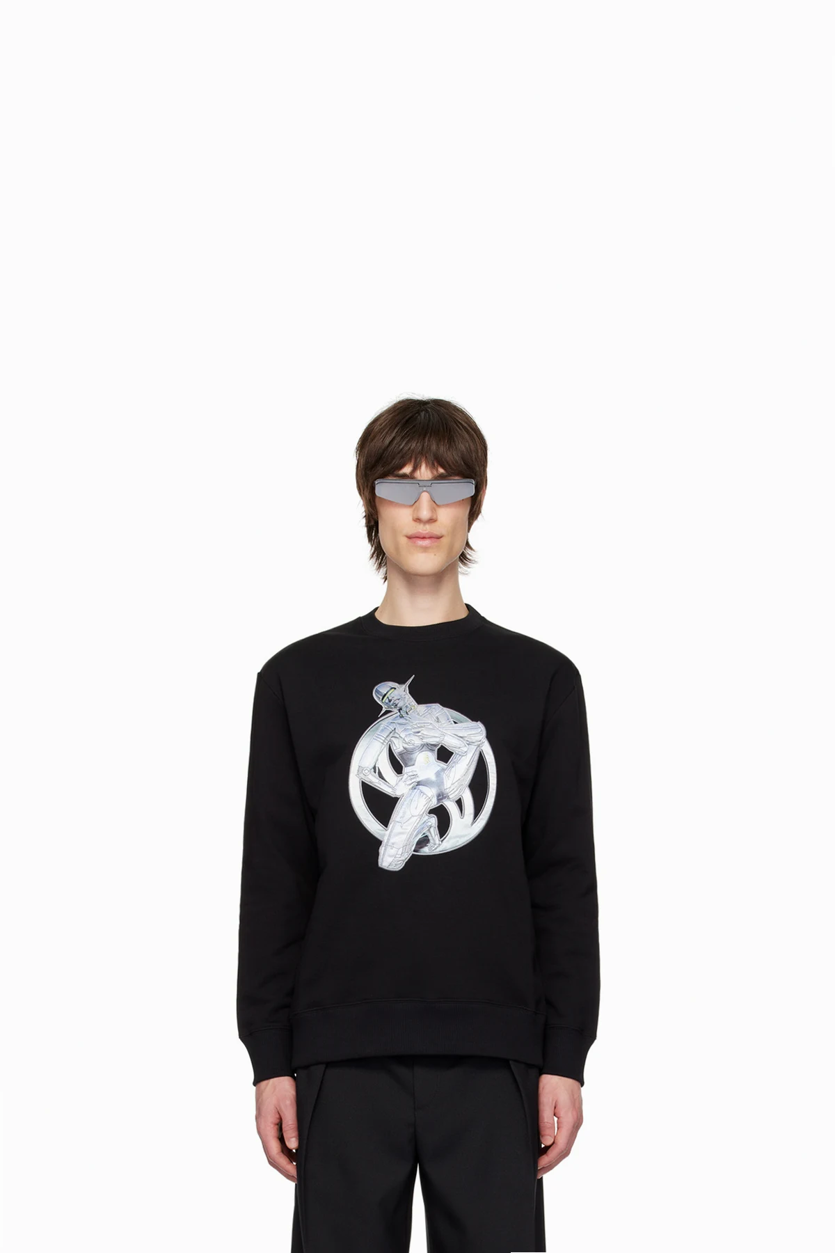 Black Patch Sweatshirt