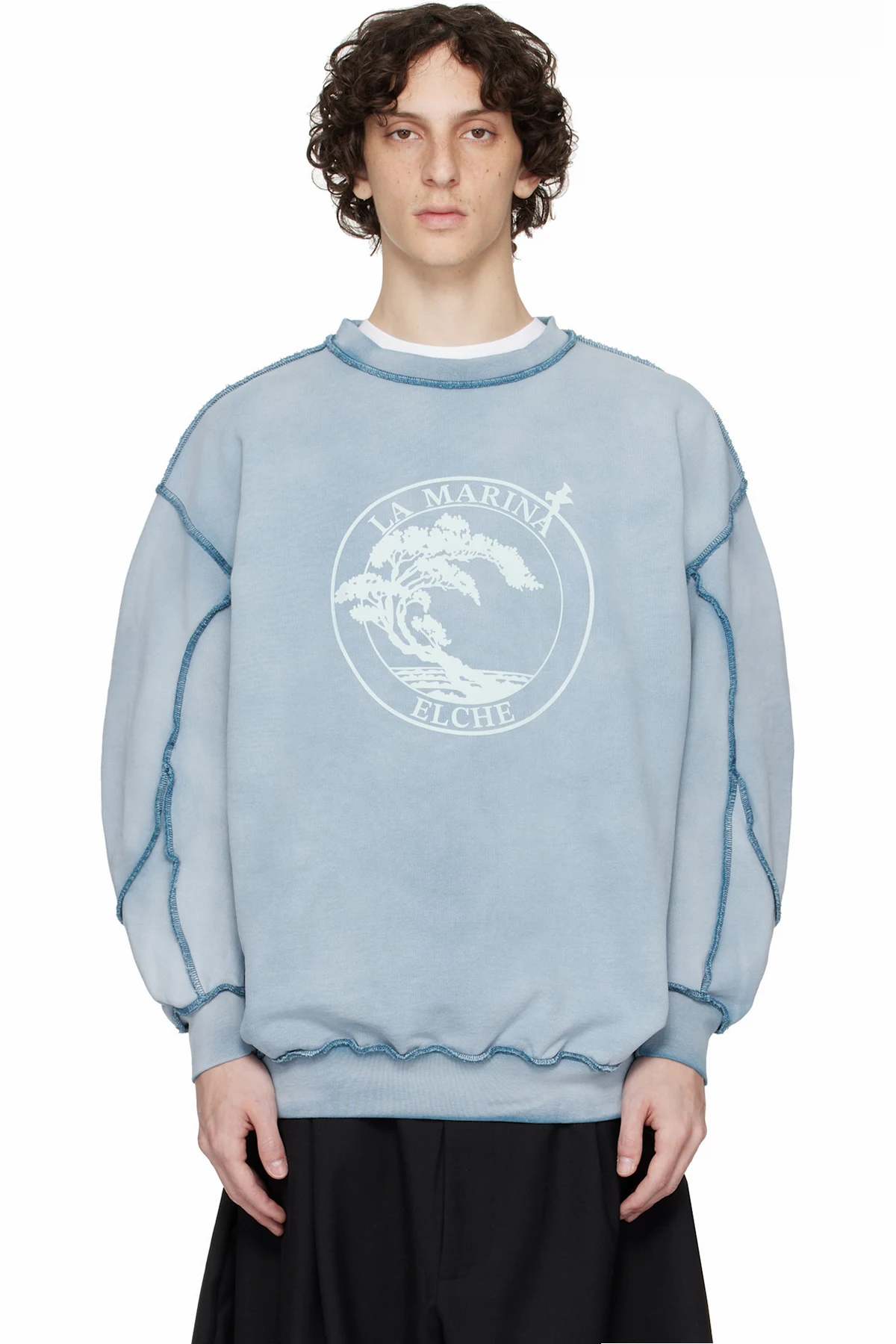 Blue Beach Sweatshirt
