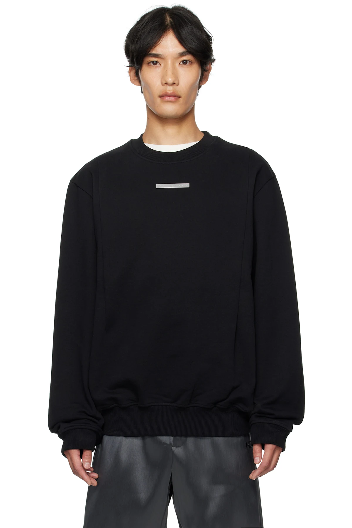 Black Astrape Crewneck Sweatshirt