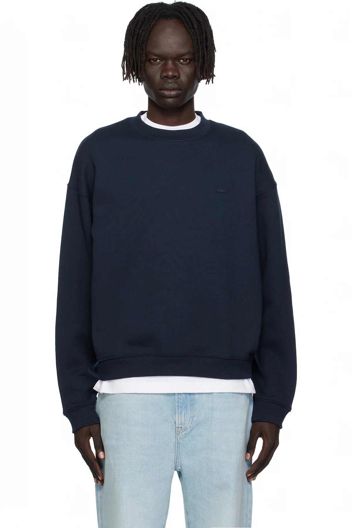 Navy Croc Signature Sweatshirt