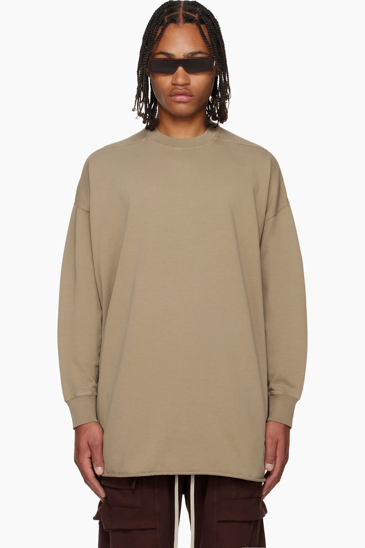 Taupe Concordians Tommy LS Sweatshirt
