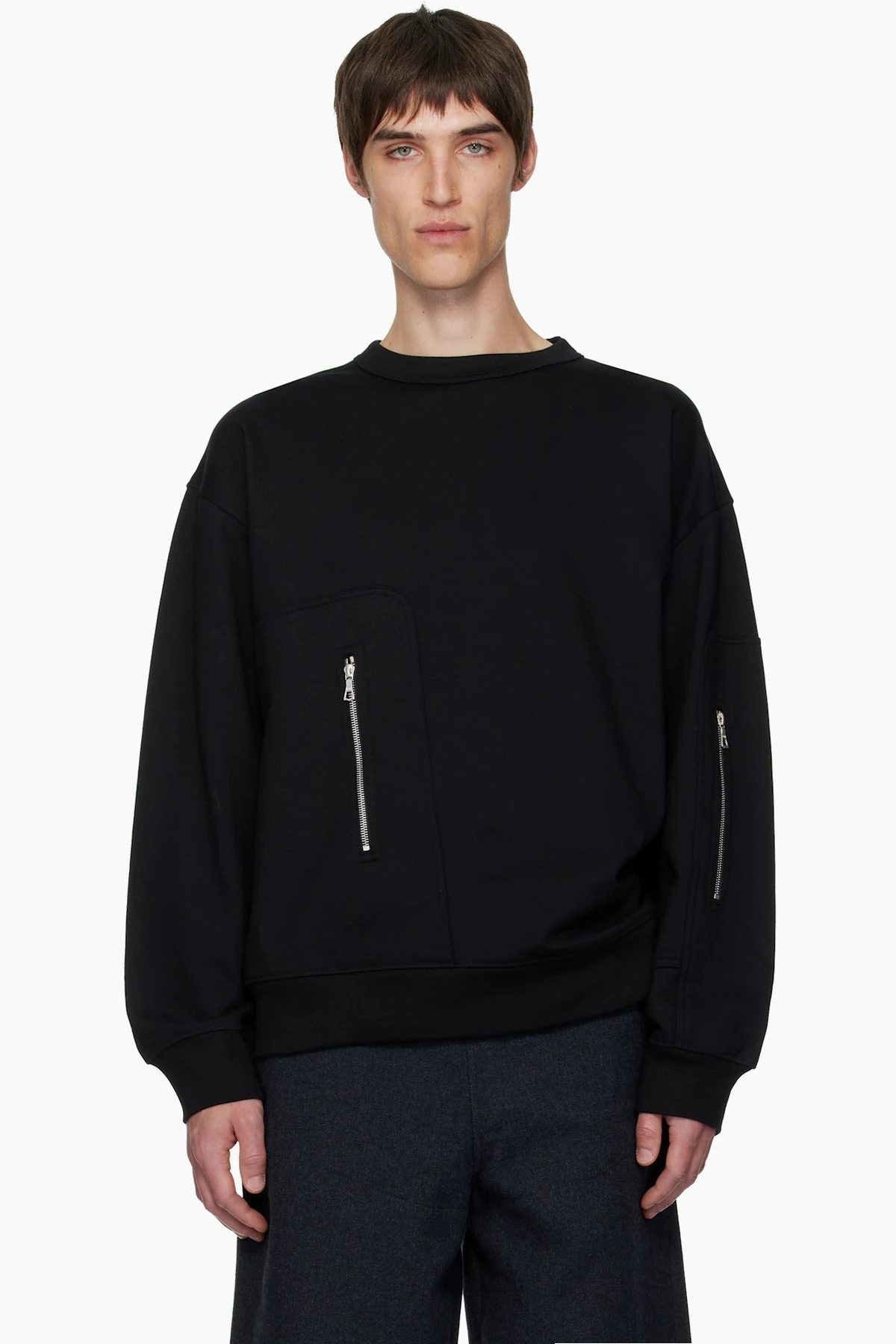 Black Strap Sweatshirt