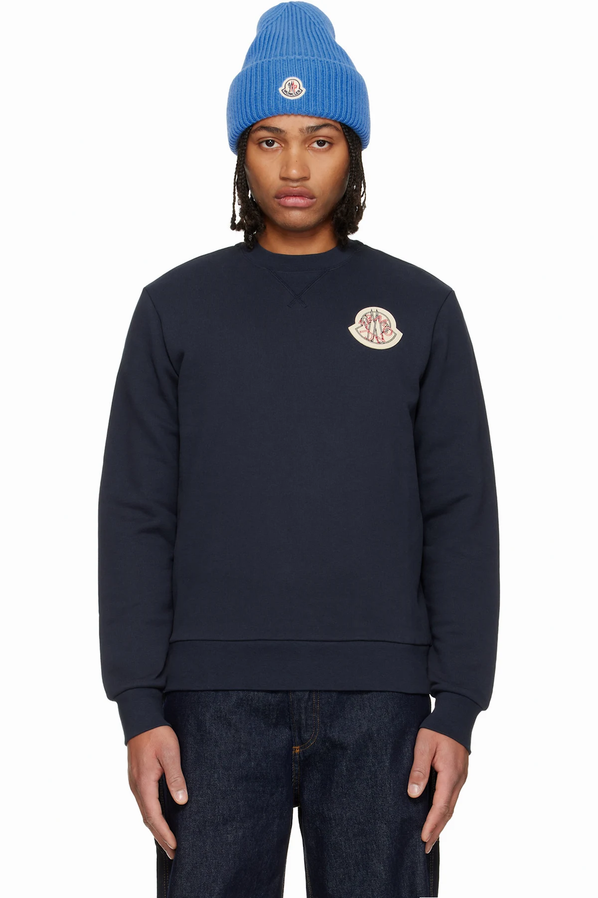 Navy Archivo Creativo Sweatshirt