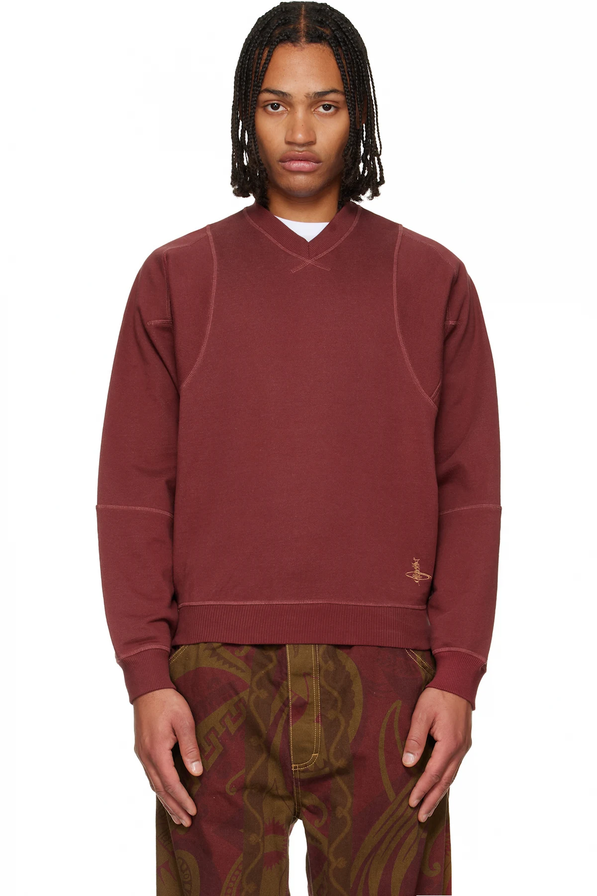 Red Pourpoint Sweatshirt