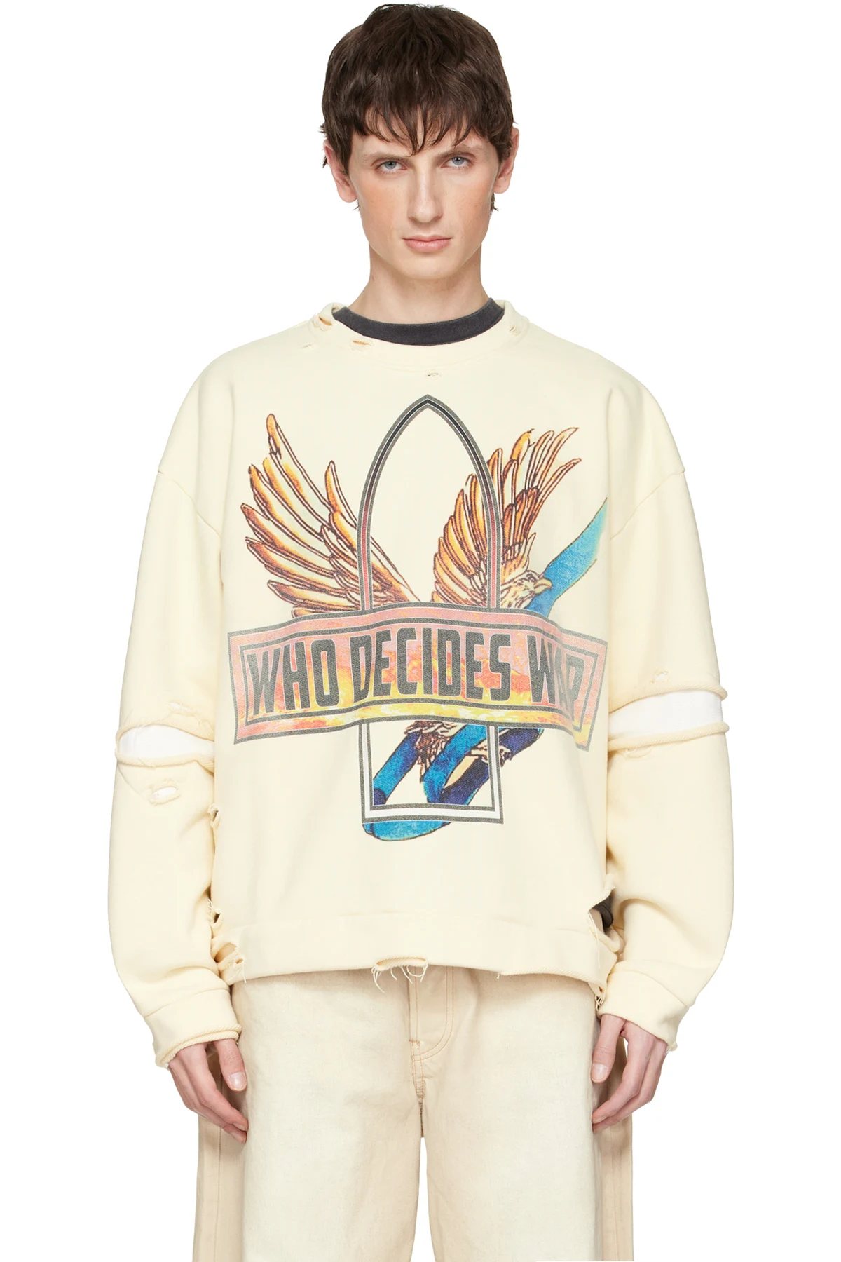 Off-White Ribbon Tour Sweatshirt