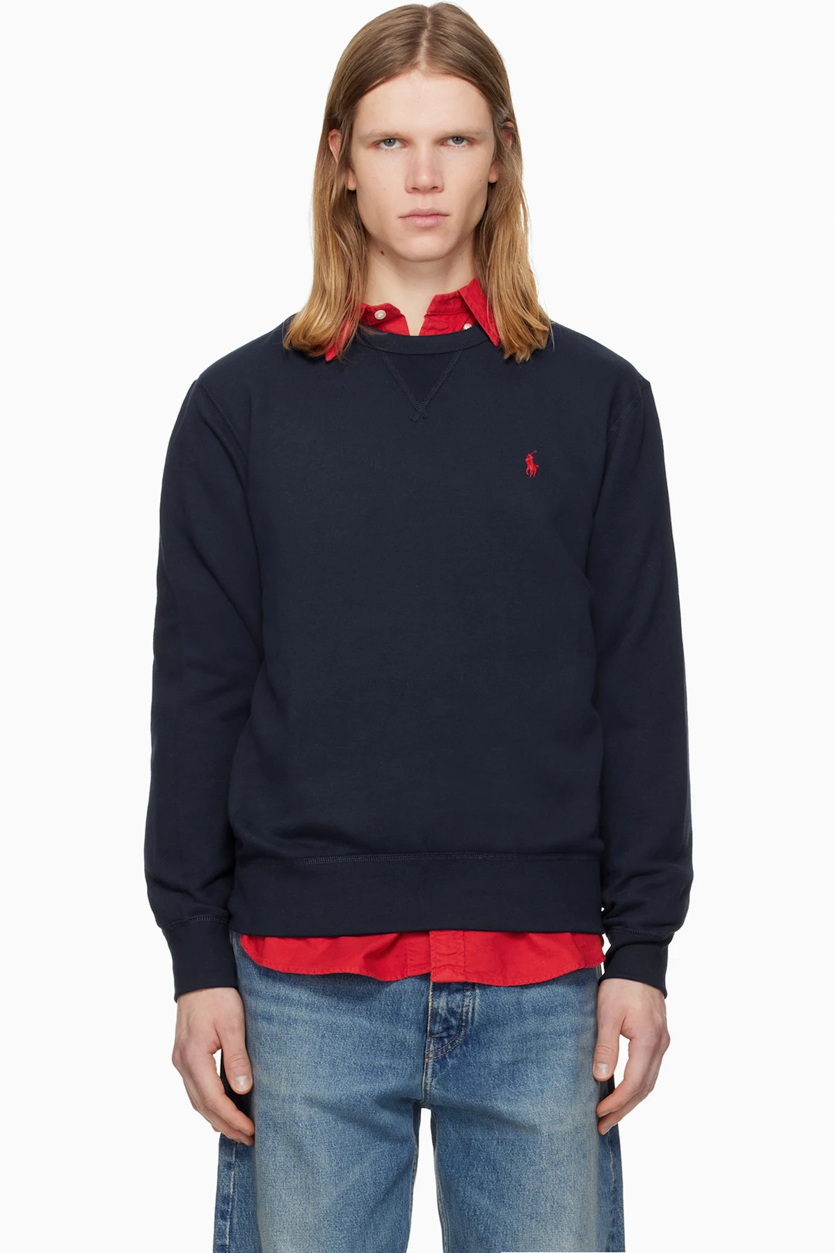 Navy 'The RL Fleece' Sweatshirt