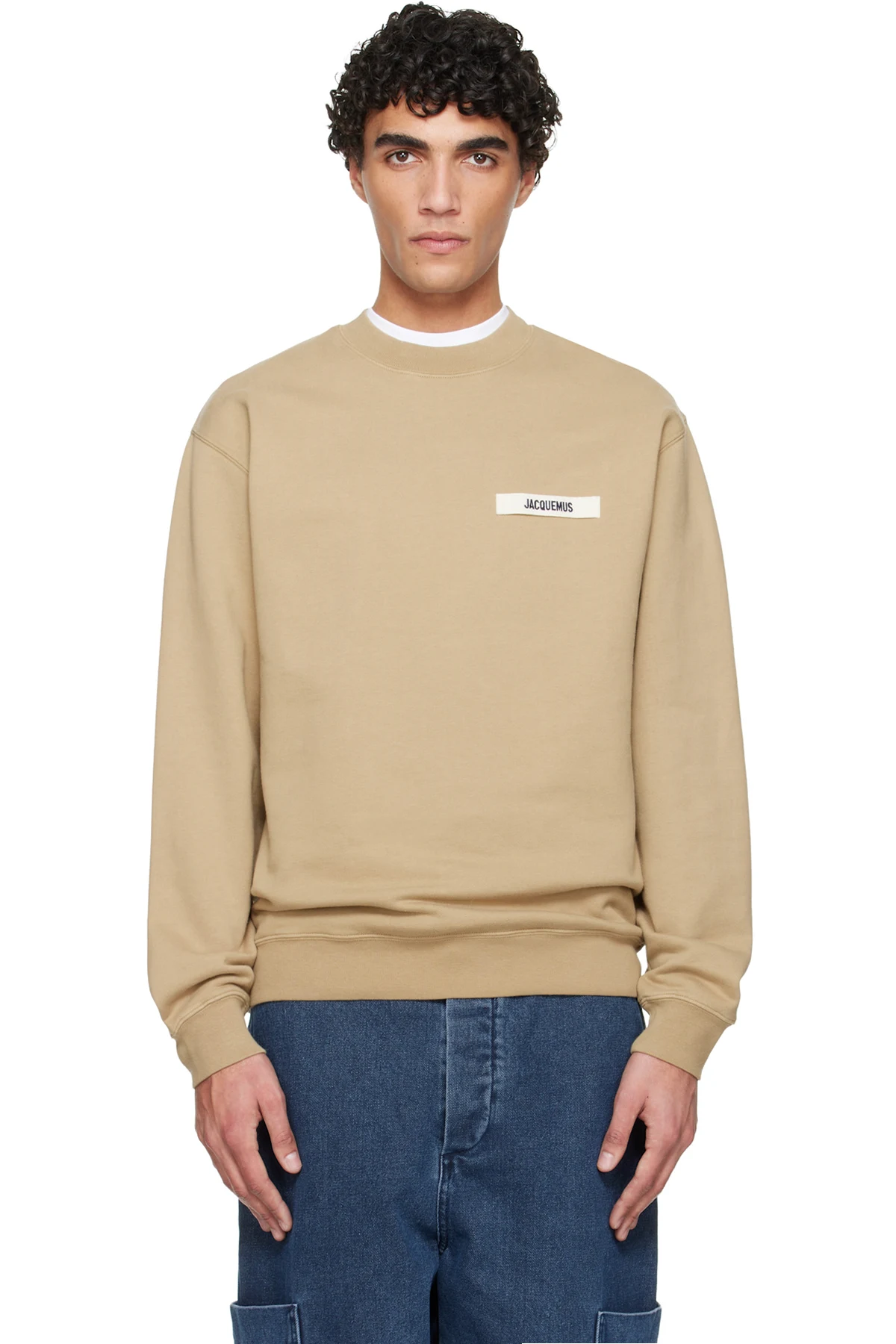 Beige La Croisière 'The Gros Grain' Sweatshirt