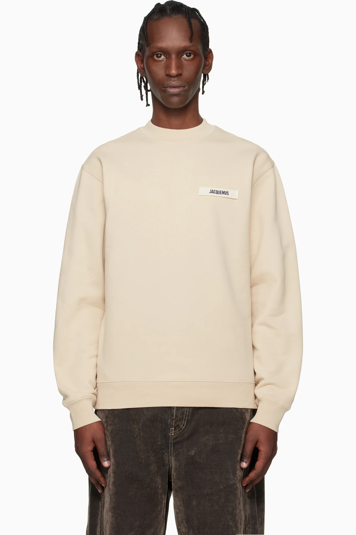 Beige Les Classiques 'The Gros Grain' Sweatshirt